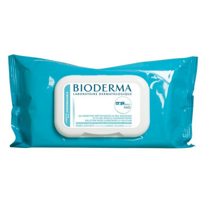 BIODERMA ABC DERM H2O 60 WIPES